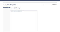 Desktop Screenshot of jobs.nvdems.com